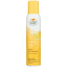 Citrus Magic Natural Odor Eliminating Air Freshener Spray, Tropical Lemon