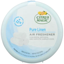 Citrus Magic Odor Absorbing Solid Air Freshener, Pure Linen