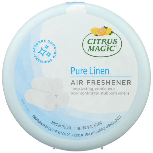 Citrus Magic Odor Absorbing Solid Air Freshener, Pure Linen