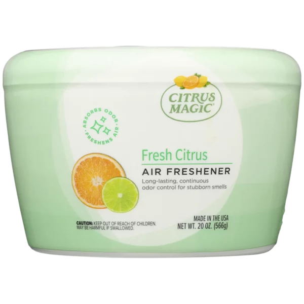 Citrus Magic Odor Absorbing Solid Air Freshener, Fresh Citrus - 20oz