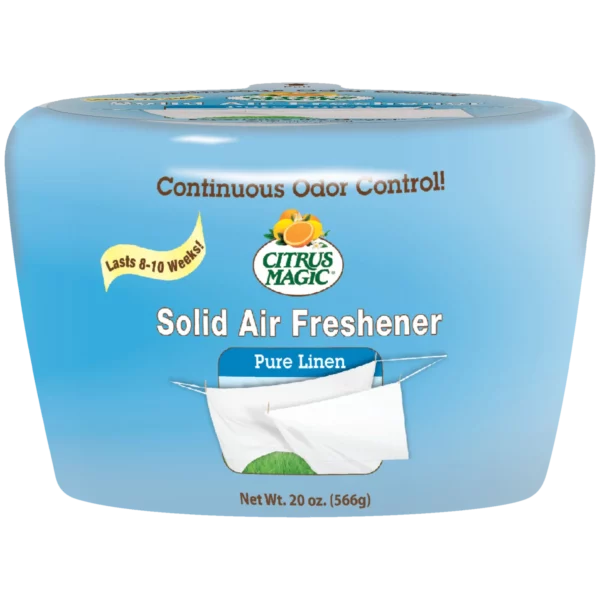 Citrus Magic Odor Absorbing Solid Air Freshener, Pure Linen - 20oz