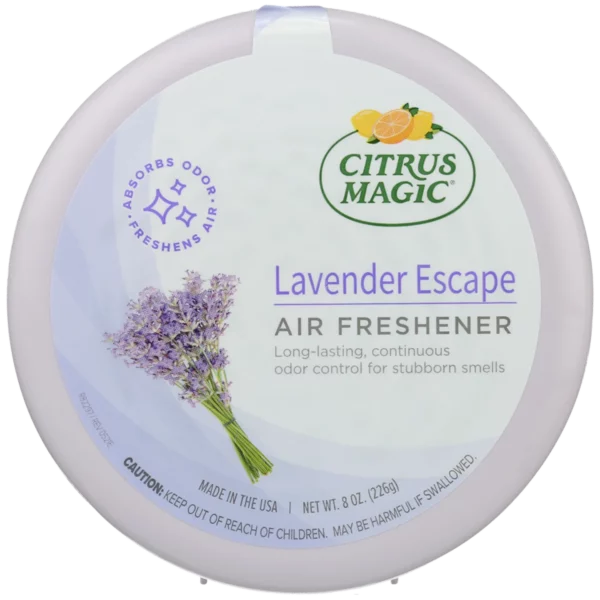 Citrus Magic Odor Absorbing Solid Air Freshener, Lavender Escape