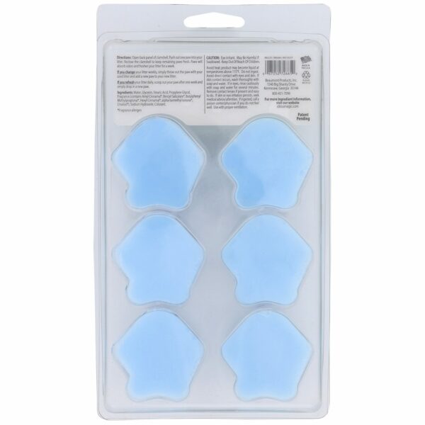 Citrus Magic Pet Odor Control "Paws" For Litter, Fresh Linen - Back