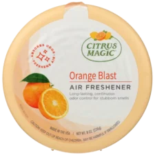 Citrus Magic Odor Absorbing Solid Air Freshener, Orange Blast