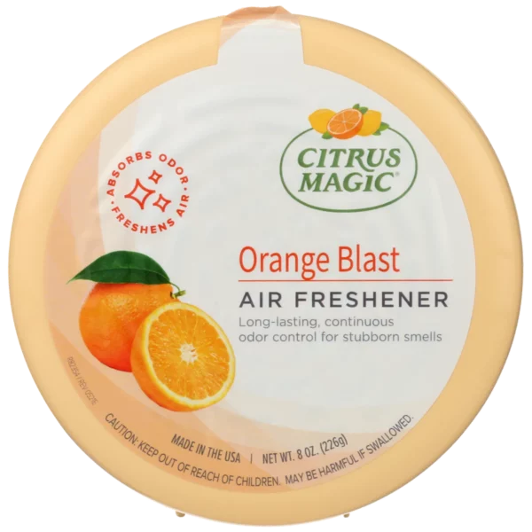 Citrus Magic Odor Absorbing Solid Air Freshener, Orange Blast