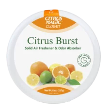 Citrus Magic For Closets Odor Absorbing Solid Air Freshener, Citrus Burst