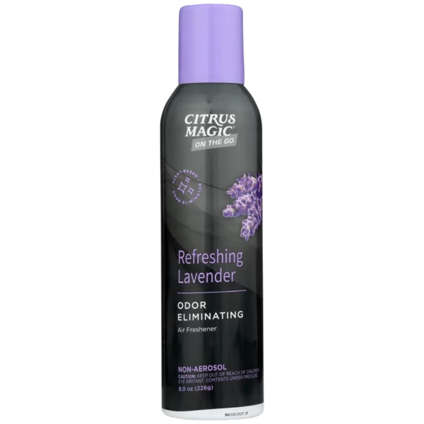 Citrus Magic On The Go Odor Eliminating Air Freshener Spray, Refreshing Lavender