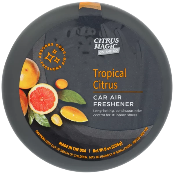 Citrus Magic On The Go Odor Absorbing Solid Air Freshener, Tropical Citrus