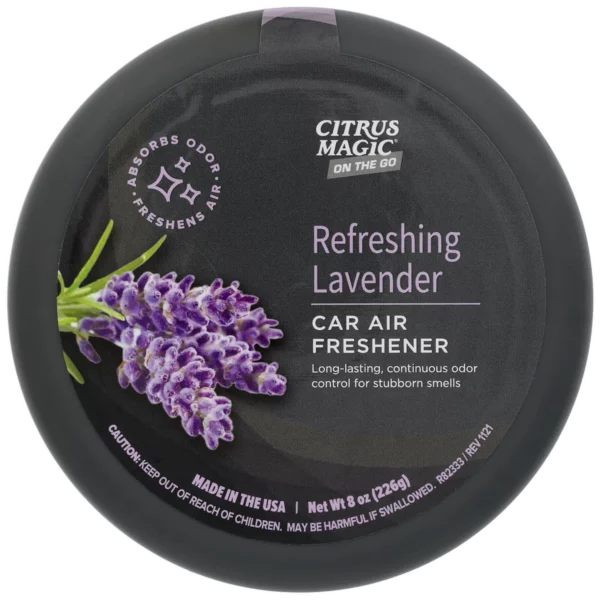 Citrus Magic On The Go Odor Absorbing Solid Air Freshener, Refreshing Lavender