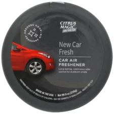 Citrus Magic On The Go Odor Absorbing Solid Air Freshener, Luxurious New Car