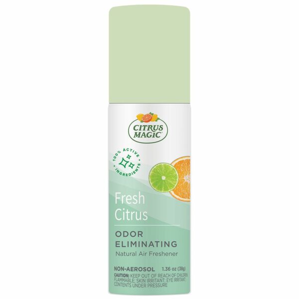 Citrus Magic Natural Odor Eliminating Air Freshener Spray, Fresh Citrus, 1.36oz