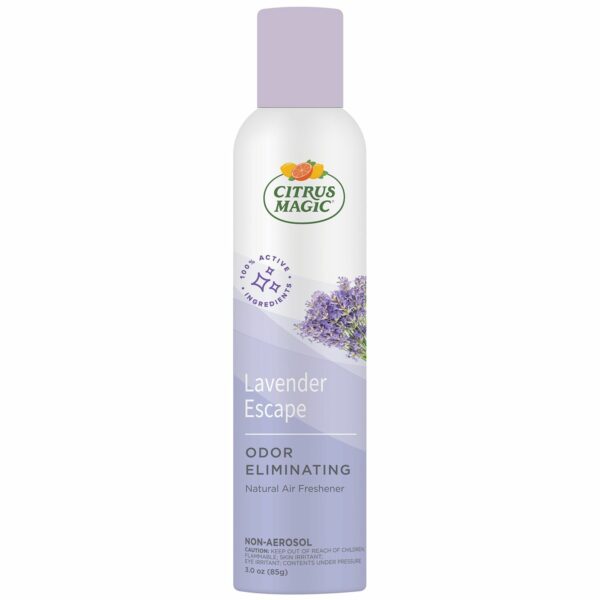 Citrus Magic Natural Odor Eliminating Air Freshener Spray, Lavender Escape