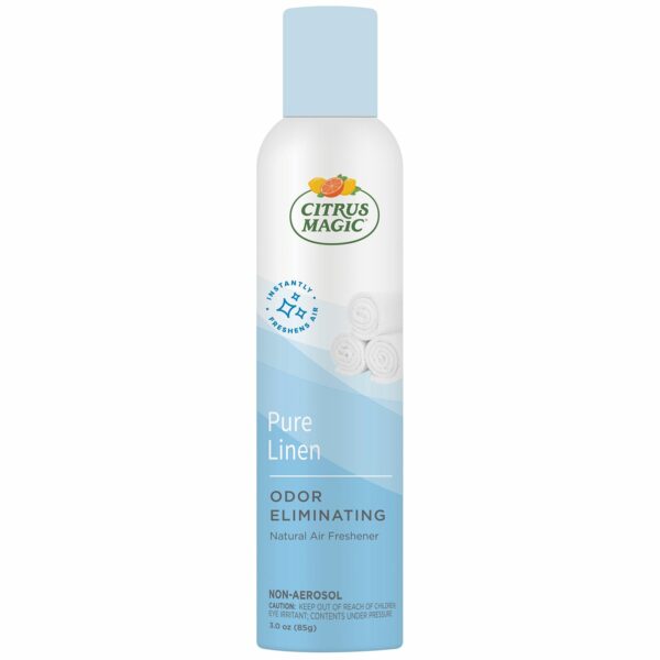 Citrus Magic Odor Eliminating Air Freshener Spray, Pure Linen
