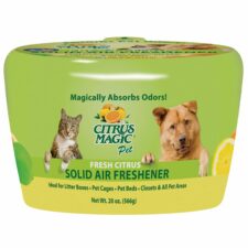 Citrus Magic Pet Odor Absorbing Solid Air Freshener, Fresh Citrus