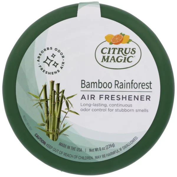 Citrus Magic Odor Absorbing Solid Air Freshener, Bamboo