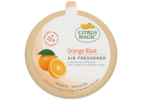 Citrus Magic Odor Absorbing Solid Air Freshener, Orange Blast