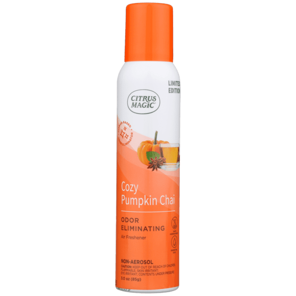 Citrus Magic Cozy Pumpkin Chai Spray Air Freshener