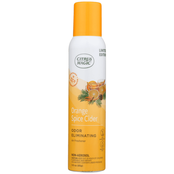 Citrus Magic Orange Spice Cider Spray Air Freshener