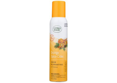 Citrus Magic Orange Spice Cider Spray Air Freshener