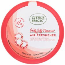 Citrus Magic Holiday Solid Air Freshener - Peppermint