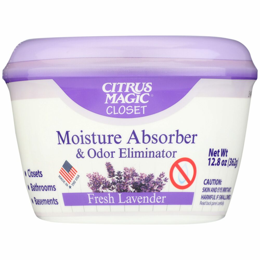 Citrus Magic For Closets Moisture Absorber and Odor Eliminator, Fresh Lavender